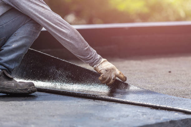 Professional Emergency Waterproofing technician working in Blawnox, PA
